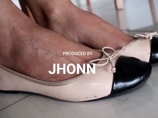 Jhonn dolls soles spectacular platinum-blonde soles adore Flats