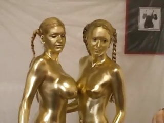 Gold Painted gals