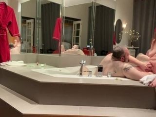 'Shyla & Rexâ€™s unholy Weekend in a Luxury motel Suite, Part 3: steamy bathtub Fun'