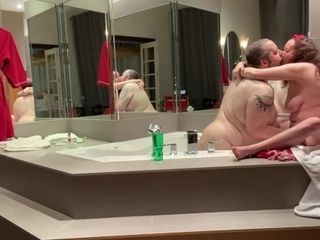 'Shyla & Rexâ€™s unholy Weekend in a Luxury motel Suite, Part 3: steamy bathtub Fun'