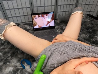 Cougar super-bitch draining and eyeing manga porno porno