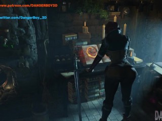 The Witcher Triss Merigold Blacked - The Cabin Part 1 big black cock