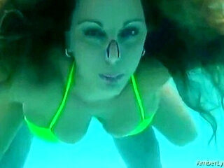 Amber Lynn Bach Underwater intercourse