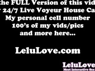 'Full bts VLOG with naked Jerk Off Instructions, bi-sexual damsel predominance, moist cunt close-up my newly pulverized twat - Lelu Love'