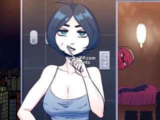 Prompt fellatio While Brushing Her Teeth - Time Stopped - Uncensored