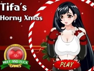 '[Xmas anime porn Game] Ep.ten Tifa the insatiable doll gets penetrated by Santa'