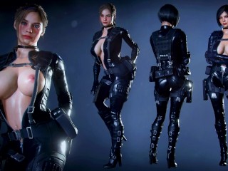 RE2, Claire cool BSAA Catsuit