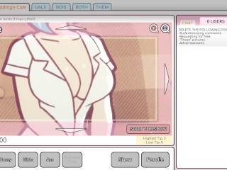 Nicole Risky Job [Hentai game PornPlay ] Ep.7 ï»¿2 girl-on-girl having web cam fuck-a-thon and unloading