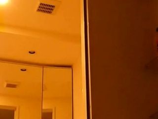 Japanese stepmother soaps her bod in the bathroom