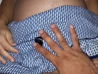 ' preggie wifey rubdown fun bags and poon.. Damsel orgasm'