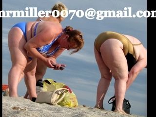 Swimsuit BBWS mother and grannie
