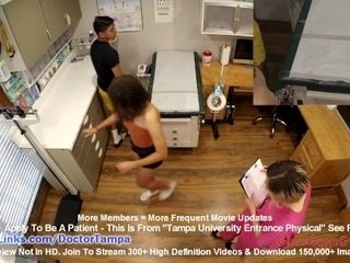 'Boyfriend witnesses Michelle Anderson Gets obgyn check-up By physician Tampa & Nurse fate Cruz GirlsGoneGyn'