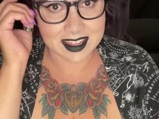 'BBW roomy pantyboy sph Jerk Off Instructions - she catches you dressed in her underpants, makes you jack your tiny dick'
