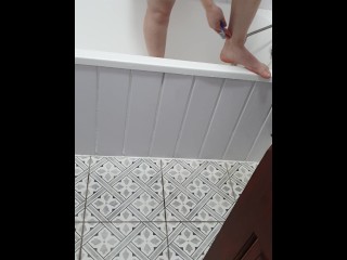Don't observe this: bathroom poke with step mommy in her pms!
