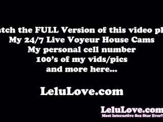 'Porn VLOG filled w/ activity from big black cock blowjob/footjob to soles/toes/feet to cheating/chastity to close-up creampies - Lelu Love'