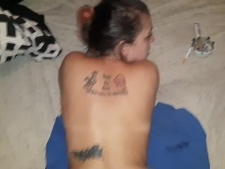 'Young phat ass white girl smoking during tough lovemaking with super hot passion'