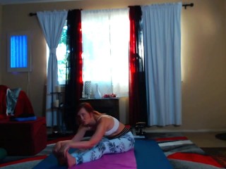 Hip force, movement inward hip spread, join my site for more yoga attach on profile