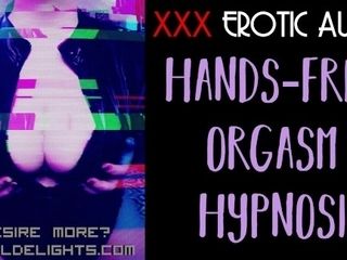 'Hypnotic no-hands ejaculation! Gonzo glamour ASMR Audio w/ red-hot brit MILF'